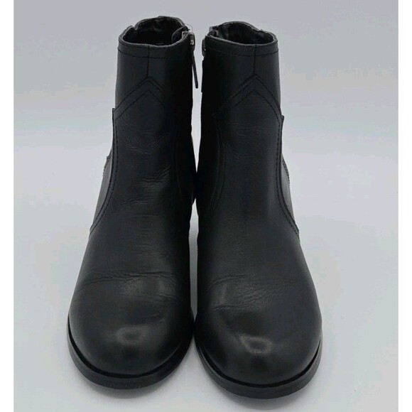 Harley-Davidson Womens Size 6.5M Angela Ankle Boots Black Leather Studded D83687 - Picture 3 of 10